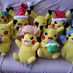 Pikachu Plushies