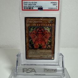 2005 YUGIOH The Creator PSA 9 