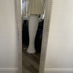 Wall Hanging Mirror 53”H X 17”W In Good Condition $15 Firm On Price