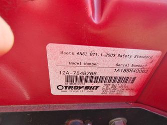 Commercial Troy-Bilt 33 inch mowers