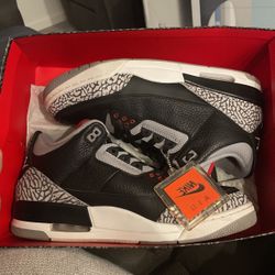 Jordan 3 - Black Cement