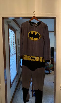 Halloween. Bat man onesie size large