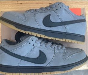 Nike SB Dunk Low Cool Grey Orange Label Size 11