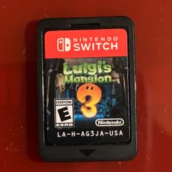 Luigi’s Mansion 3 Nintendo Switch Game (No box)