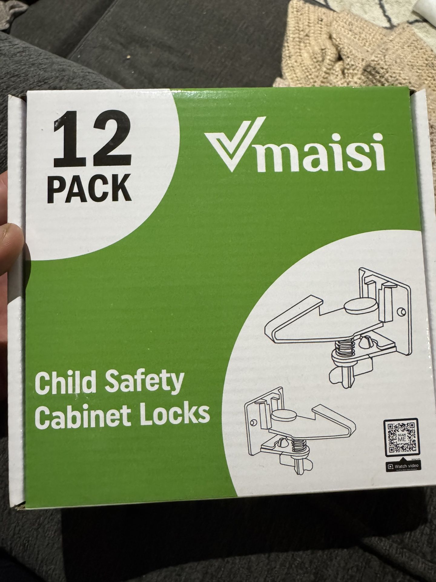 Maisi Child Safety Cabinet Locks 12 Pack