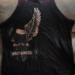 Harley Davidson Big Island Kona Hawaii Womens Tank XL