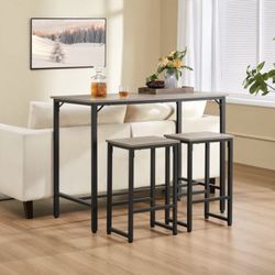 3 Piece Dining Table Set (please Read The Description 