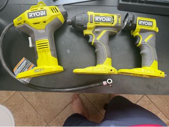 Ryobi Impact Driver Drill Flashlight Air Pressure