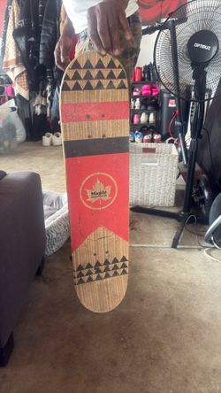 Used skateboard