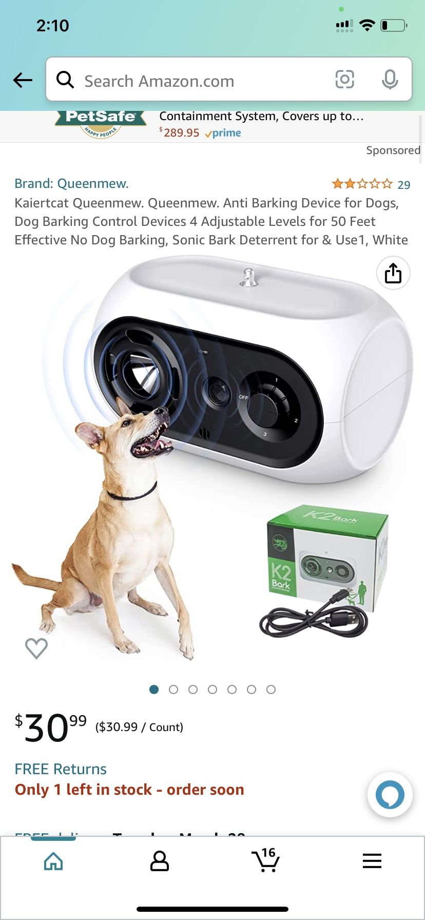  Queenmew Kaiertcat Anti Barking Device Bark Control Device With 
