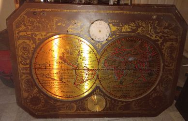 1964 Masketeer World Map