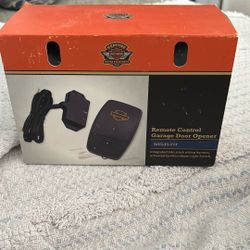 Harley Davidson Garage Opener