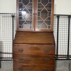 Antique Wood Secretary