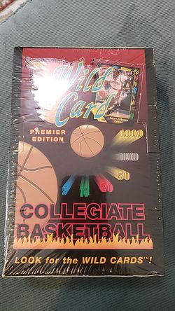 1991-92 Wild Card Premier Edition Collegiate Basketball Card Box