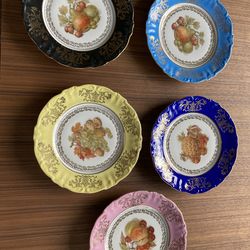 Winterling Bavaria art-deco plates