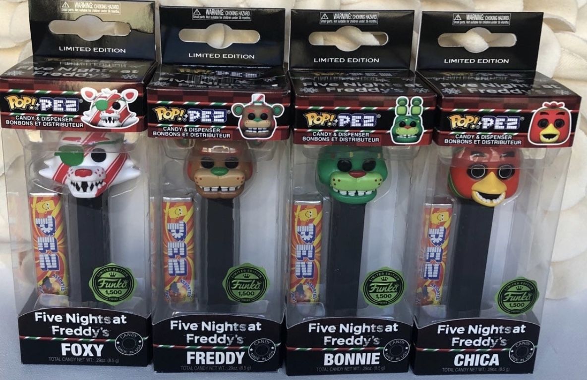 Funko Pop Pez Five Nights at Freddy’s Holiday Set Collectibles & Art