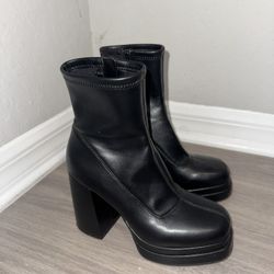Black boots