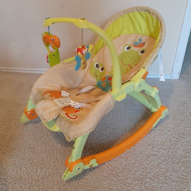 Infant To Kids Rocker/ Bouncer Chair