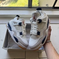 Air Jordan 4 Nike SB Navy