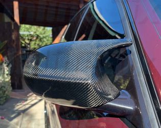 E90 / E92 Carbon Fiber Mirror Caps
