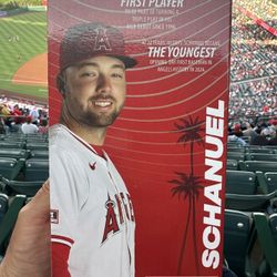 LOS ANGELES ANGELS NOLAN SCHANUEL BOBBLEHEAD!!