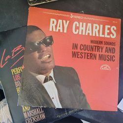 Just Vinyl Cardboard  Cases Available.  La Bamba And Ray Charles