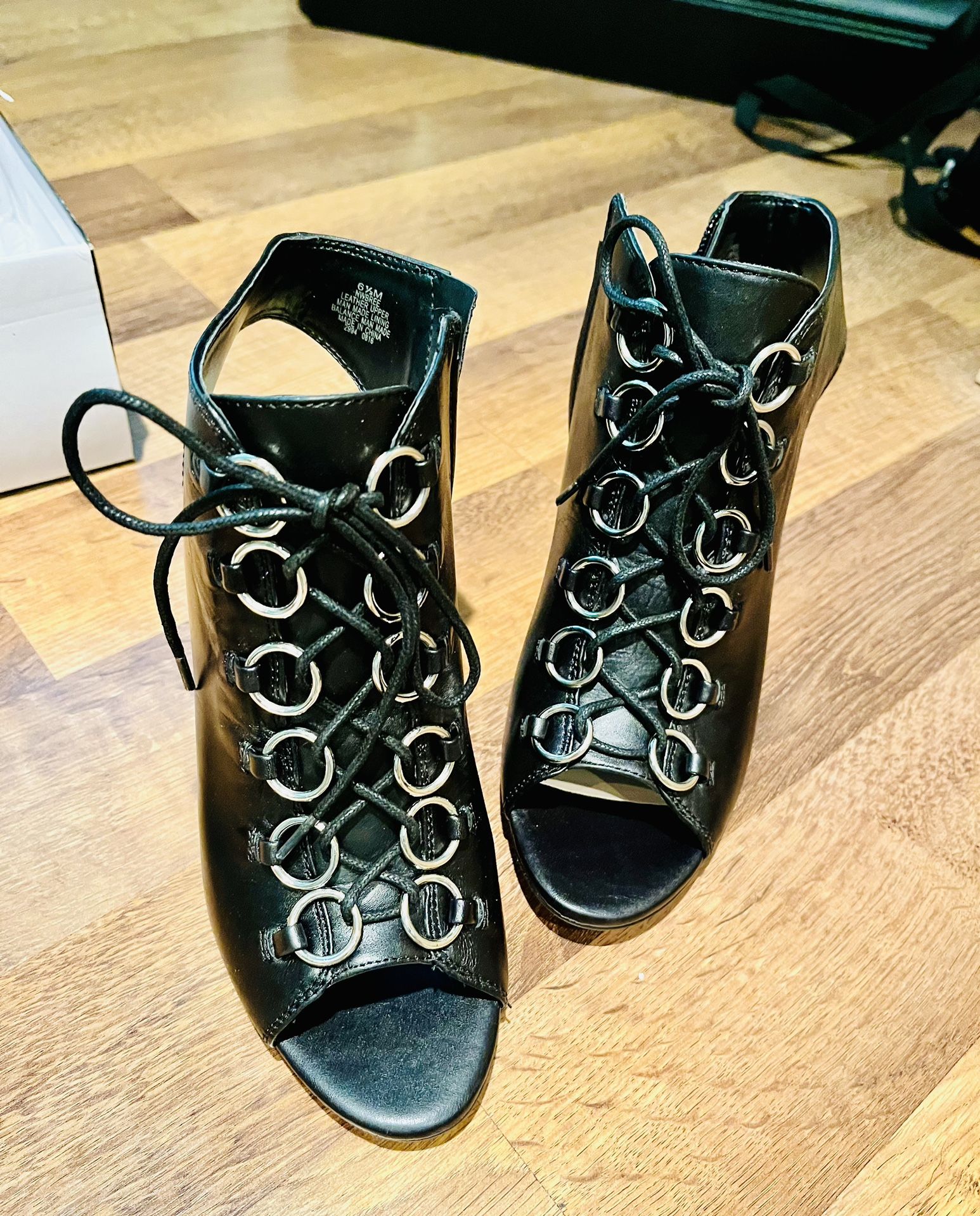 Nine West Opened Toed Booties