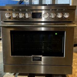Fulgor Milano F4PDF366S1 36” Dual Fuel Range – New (No Box)