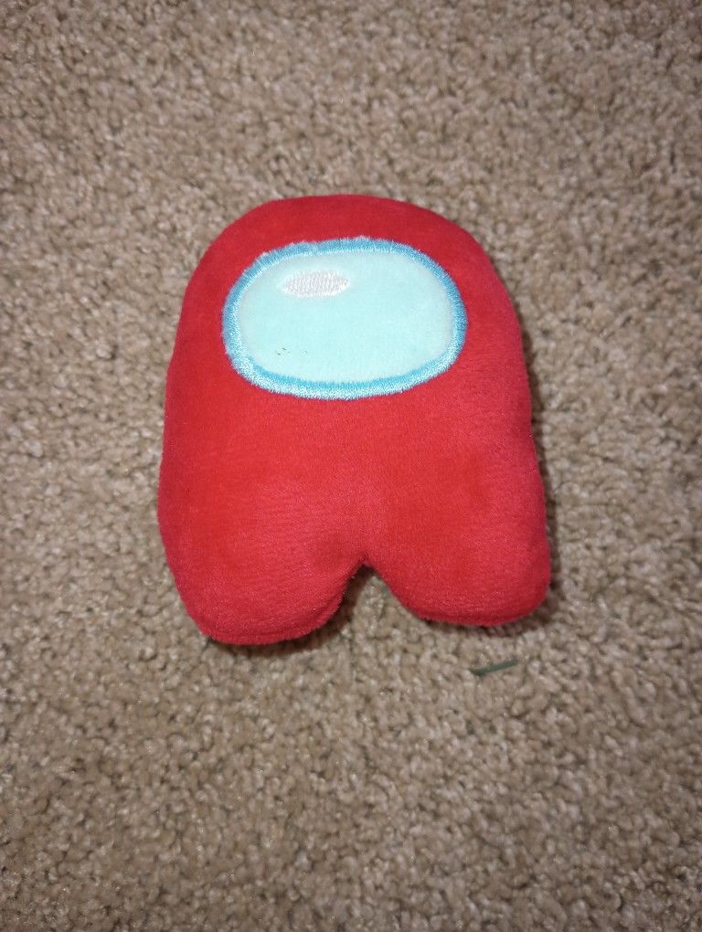 Small Red Among Us Plushie