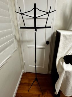 Light music stand MS1000 with case