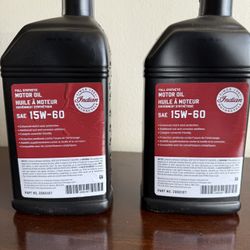 Indian Motorcycle 15W-60 Oil