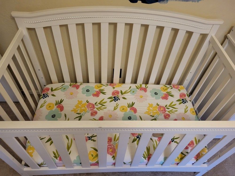 Crib and Changing Table $100