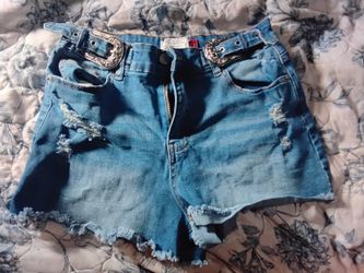 Cowgirl Jean Shorts