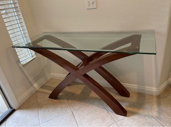 Glass Top Table