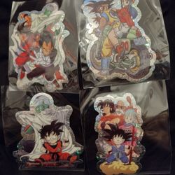 24 Dragon Ball Big Stickers Mint Brand New 