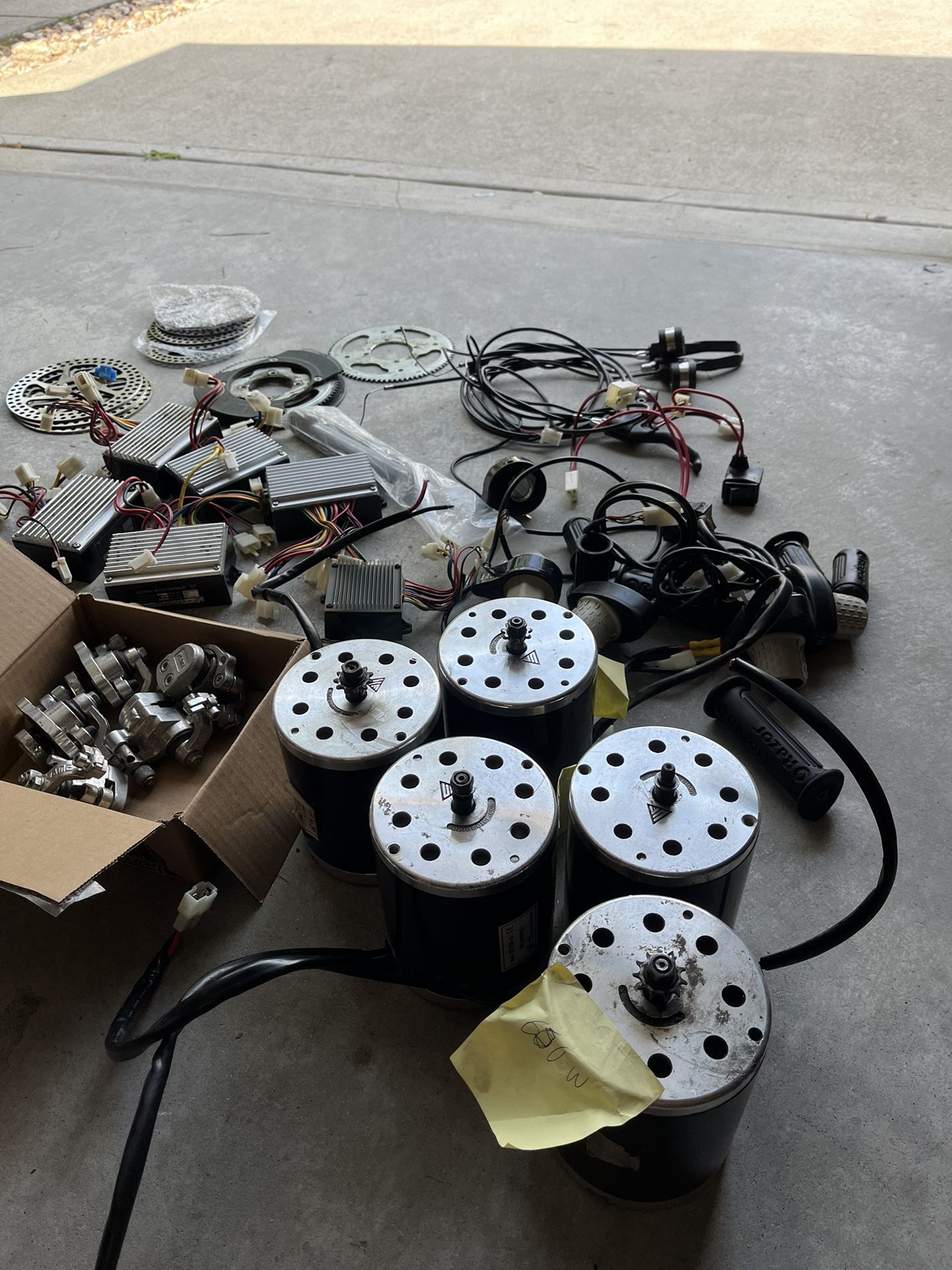 Lot Of Razor Dirt Bike Parts