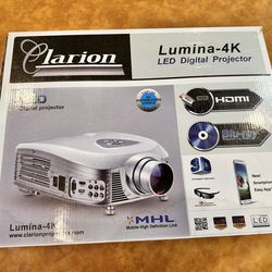 Clarion projector screen