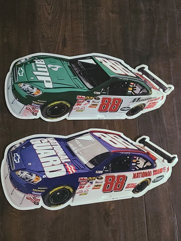 Dale Jr. Metal #88 Car Signs