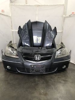 2005-2008 jdm acura RL front end conversion headlights bumper
