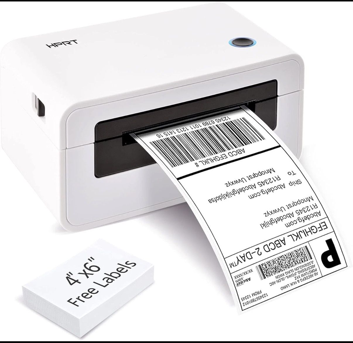 HPRT Direct Thermal Shipping Label Printer 4x6 USB for USPS FedEx UPS High Speed