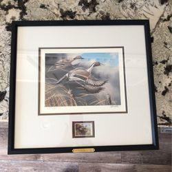 Ducks Unlimited Limited Edition Framed Art