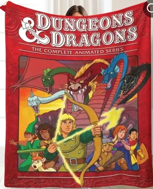 Dungeons & Dragons Throw Blanket