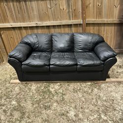 Free Ashley Leather Couch 