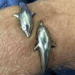 Dolphin Cuff Bracelet 