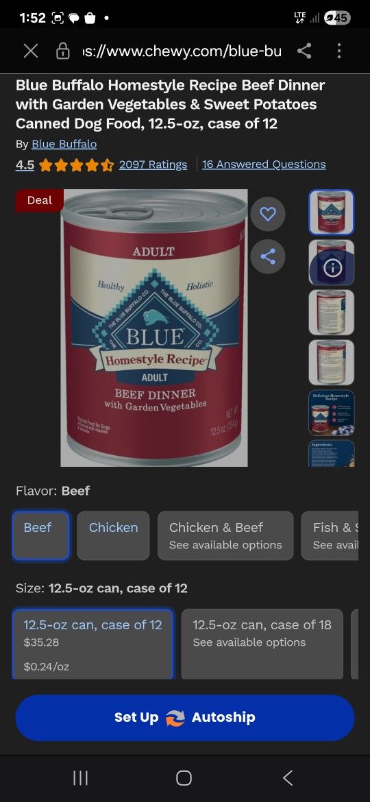 Blue Buffalo Adult