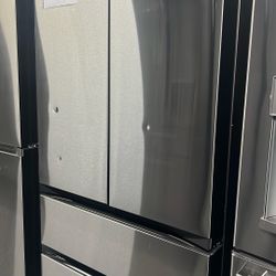 SAMSUNG REFRIGERATOR STAINLESS STEEL 4 DOOR 