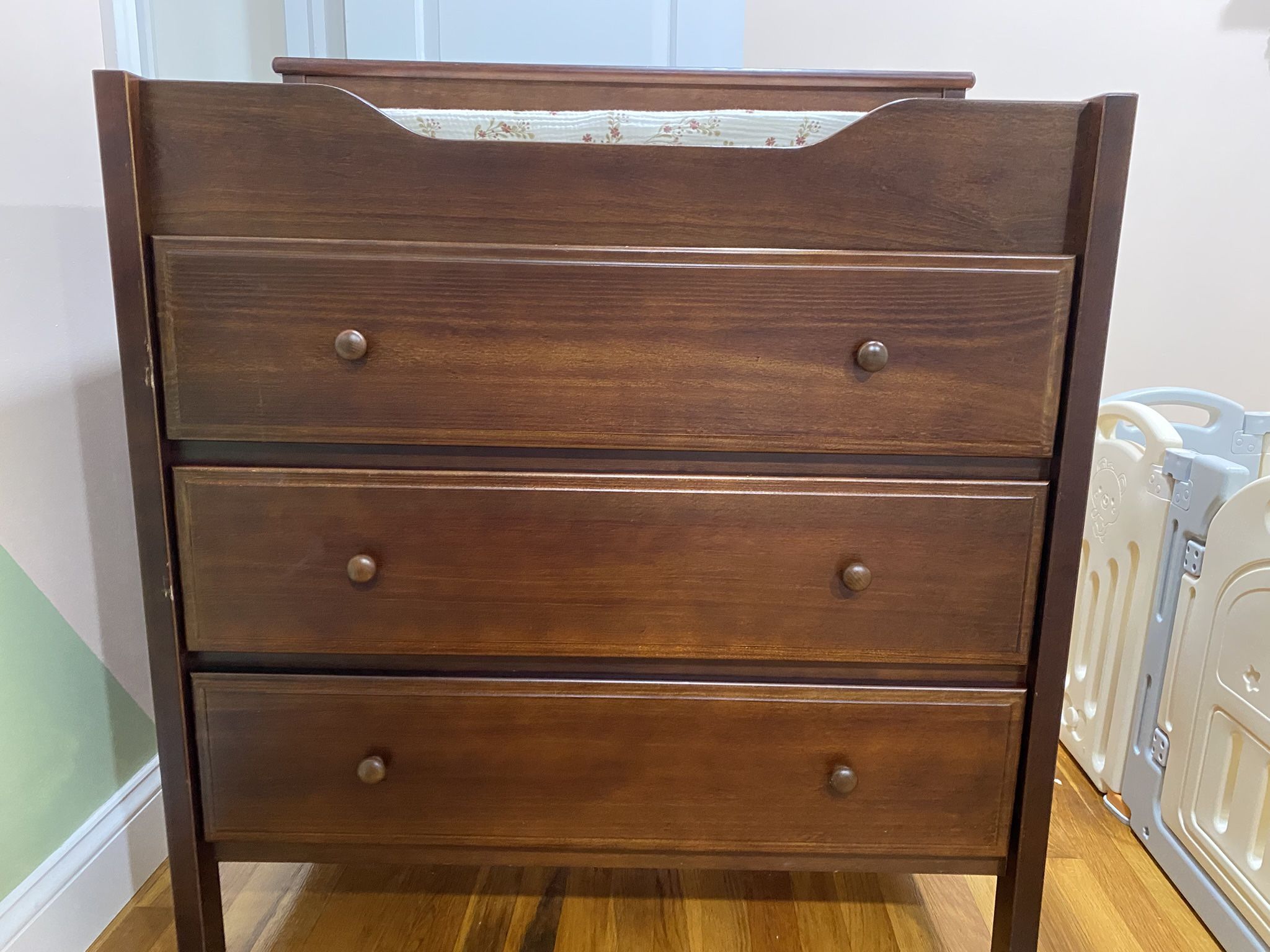 Crib And Changing Table