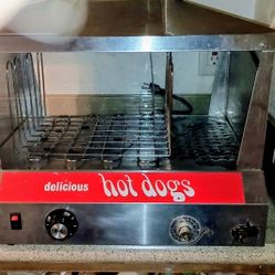STAR CLASSIC HOT DOG STEAMER HOLDS 130 HOT DOGS & WARMS 40 BUNS - 35SSC
