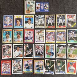 Lot Of (30) Don Mattingly Trading Cards