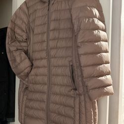 Coat with a hood